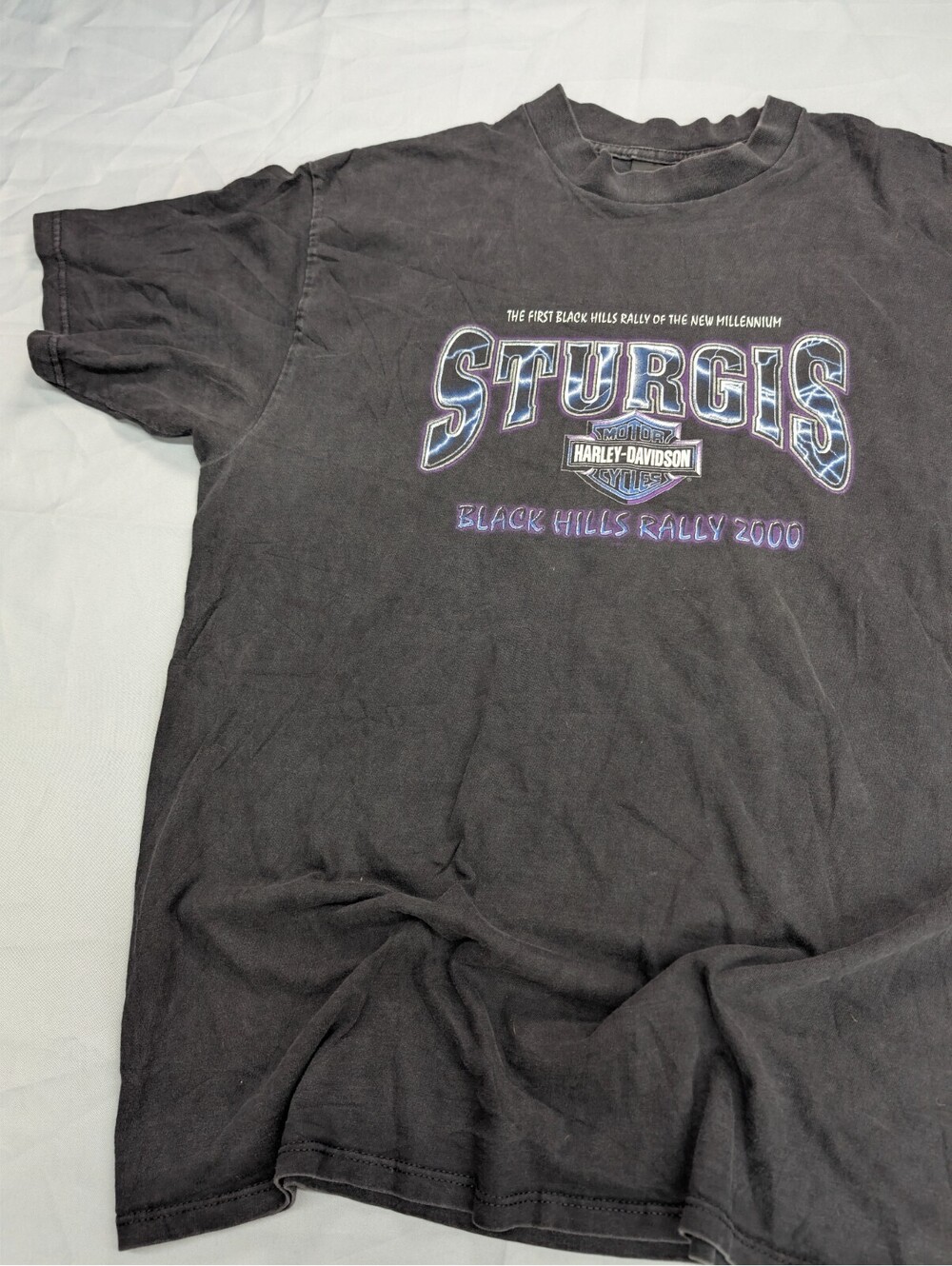 Sturgis Black Hills Rally 2000 Harley Davidson Shirt XXL USA